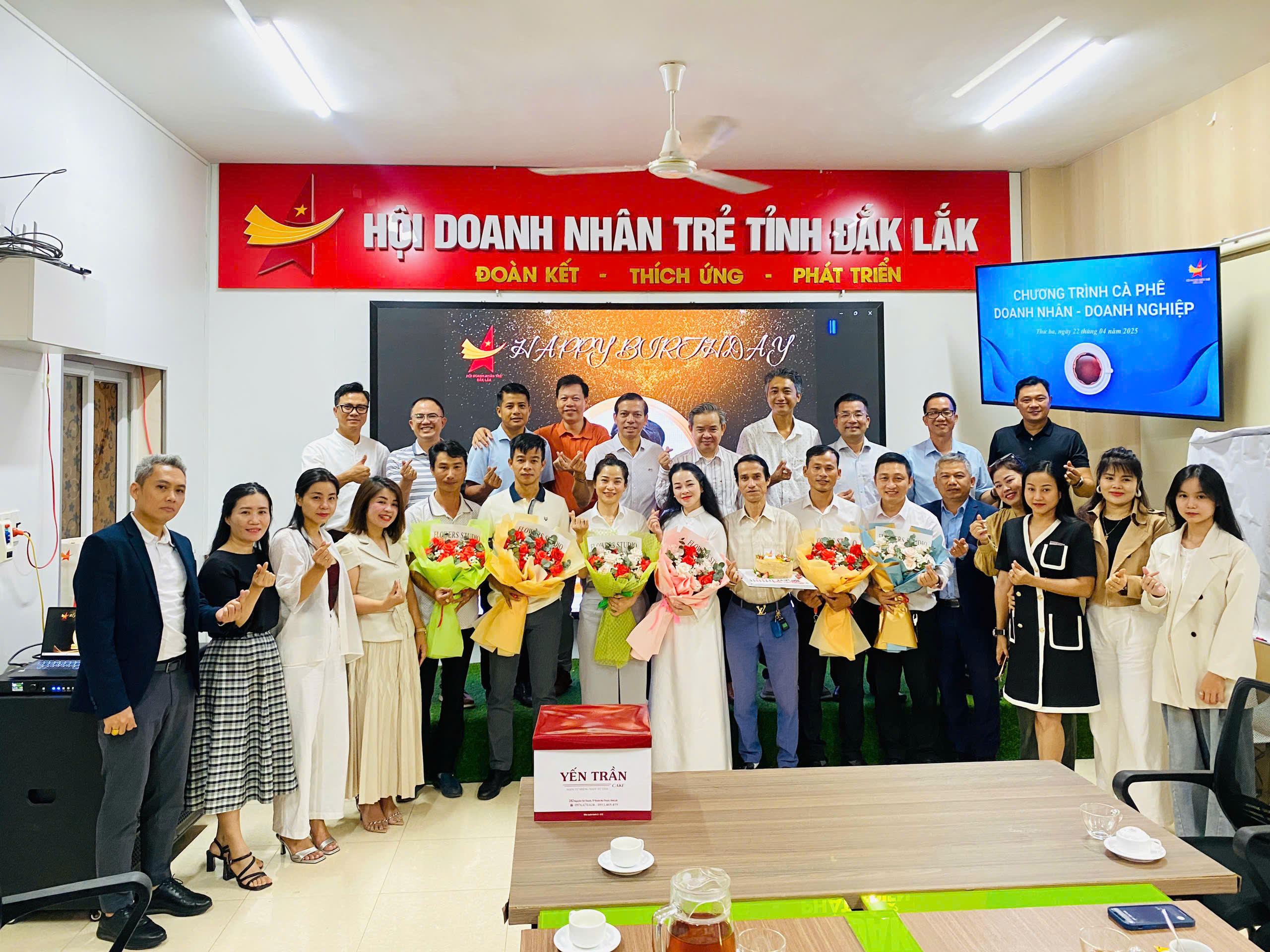 CHƯƠNG TRÌNH CÀ PHÊ DOANH NHÂN SÁNG THỨ BA NGÀY 22/04/2025