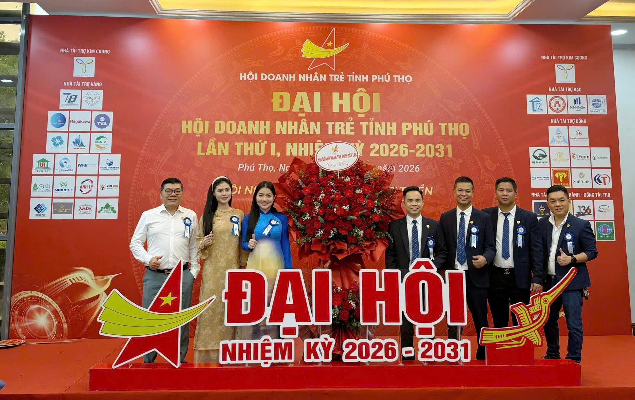 HỘI DNT TỈNH ĐẮK LẮK THAM DỰ GIẢI PICKLEBALL DNT VIỆT NAM - CỤM ĐỒNG BẰNG SÔNG HỒNG VÀ ĐẠI HỘI HỘI DOANH NHÂN TRẺ TỈNH PHÚ THỌ LẦN THỨ I, NHIỆM KỲ 2026 - 2031