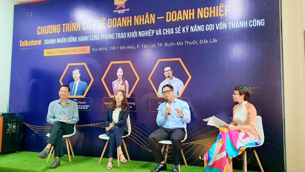 Talkshow doanh nhân đồng hành cùng phong trào khởi nghiệp và chia sẻ kỹ năng gọi vốn thành công