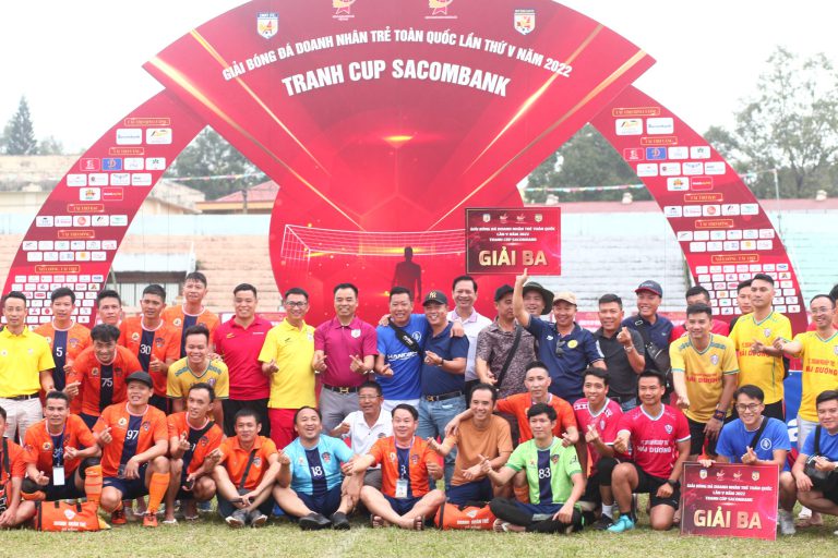 Kết quả giải bóng đá Doanh nhân trẻ toàn quốc lần thứ V năm 2022