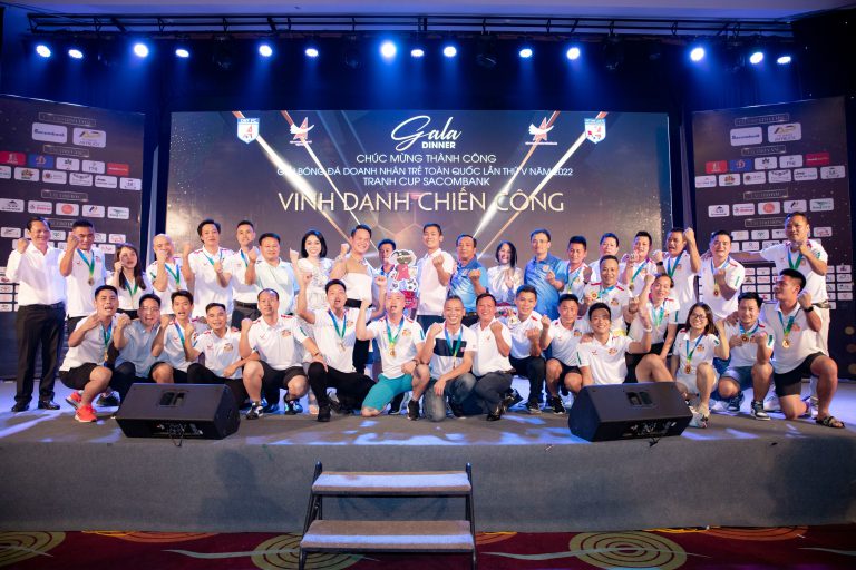 Đêm Gala chúc mừng thành công giải bóng đá Doanh nhân trẻ toàn quốc lần thứ V năm 2022