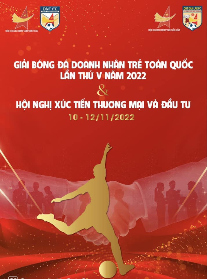 DANH SÁCH NHÀ TÀI TRỢ GIẢI BÓNG ĐÁ DOANH NHÂN TRẺ TOÀN QUỐC LẦN THỨ V NGÀY 10 – 12/11/2022