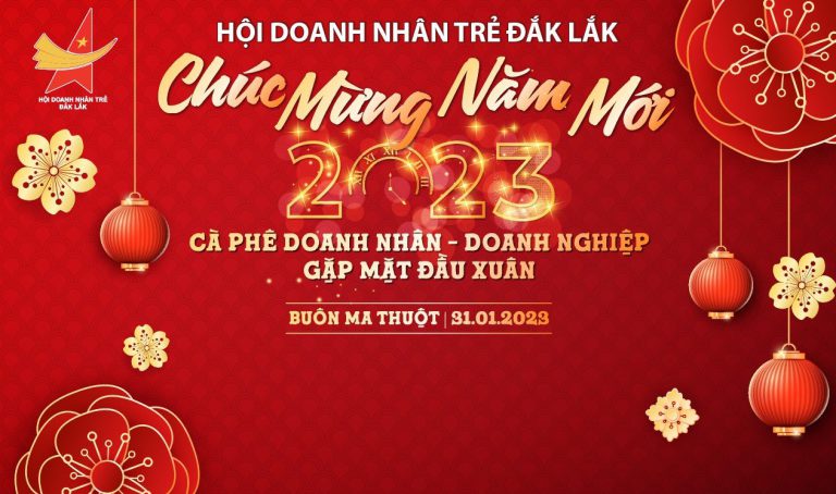 Trân trọng kính gửi: Qúy anh chị Hội viên thư mời tham dự Chương trình cà phê Doanh nhân – Gặp mặt đầu xuân 2023, ngày 31/01/2023