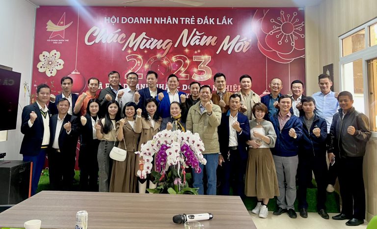CHƯƠNG TRÌNH GẶP MẶT ĐẦU XUÂN QUÝ MÃO 2023 – HỘI DOANH NHÂN TRẺ TỈNH ĐẮK LẮK