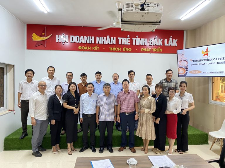 CHƯƠNG TRÌNH CÀ PHÊ DOANH NHÂN VỚI LÃNH ĐẠO TỈNH SÁNG THỨ BA NGÀY 29/08/2023
