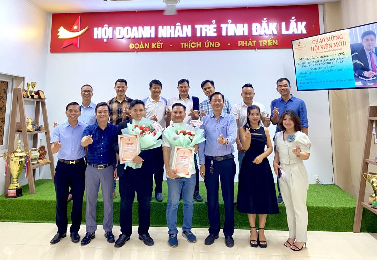 Hội Doanh Nhân Trẻ Tỉnh Đắk Lắk tổ chức chương trình cà phê doanh nhân sáng thứ ba ngày 24/10/2023