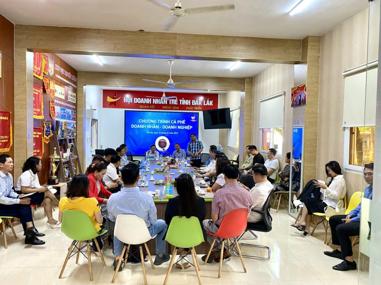 CHƯƠNG TRÌNH CÀ PHÊ DOANH NHÂN VỚI LÃNH ĐẠO TỈNH SÁNG THỨ BA NGÀY 26/03/2024