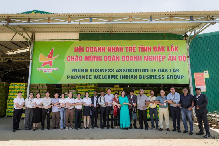 HỘI DOANH NHÂN TRẺ TỈNH ĐẮK LẮK ĐỒNG HÀNH CÙNG CÔNG TY CỔ PHẦN BANANA BROTHERS FARM ĐÓN TIẾP ĐOÀN DOANH NGHIỆP ẤN ĐỘ VÀO THỨ 3, NGÀY 16/04/2024