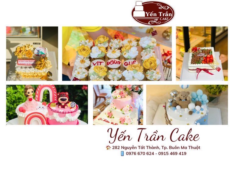 TOP 3 tiệm bánh sinh nhật BMT Daklak ngon trang trí đẹp mắt