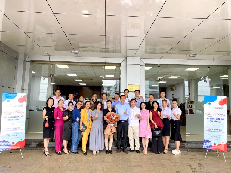 CHƯƠNG TRÌNH CÀ PHÊ HỘI DOANH NHÂN TRẺ TỈNH ĐẮK LẮK TẠI DOANH NGHIỆP SÁNG THỨ BA NGÀY 16/07/2024