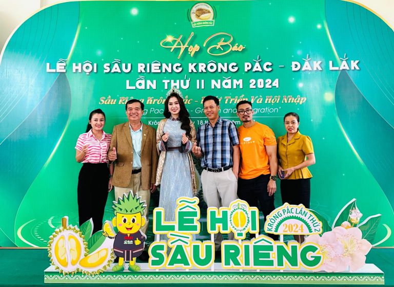 HỘI DOANH NHÂN TRẺ TỈNH ĐẮK LẮK THAM DỰ HỌP BÁO LỄ HỘI SẦU RIÊNG KRÔNG PẮC LẦN THỨ 2 NĂM 2024