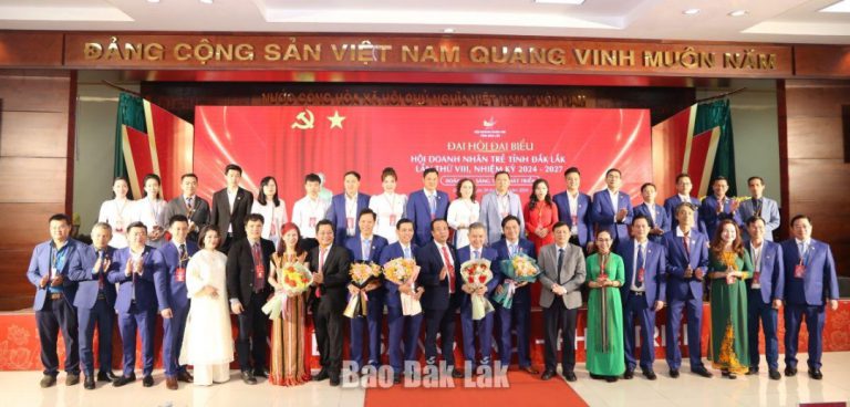 Đại hội Hội doanh nhân trẻ tỉnh Đắk Lắk khóa VIII, nhiệm kỳ 2024 – 2027