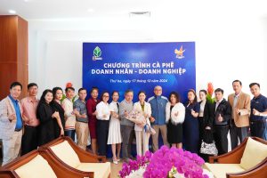 CHƯƠNG TRÌNH CÀ PHÊ HỘI DOANH NHÂN TRẺ TỈNH ĐẮK LẮK TẠI DOANH NGHIỆP SÁNG THỨ BA NGÀY 17/12/2024