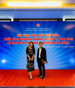 HỘI DOANH NHÂN TRẺ TỈNH ĐẮK LẮK THAM DỰ HỘI NGHỊ TỔNG KẾT NĂM 2024 CỦA HỘI VĂN HỌC NGHỆ THUẬT ĐẮK LẮK