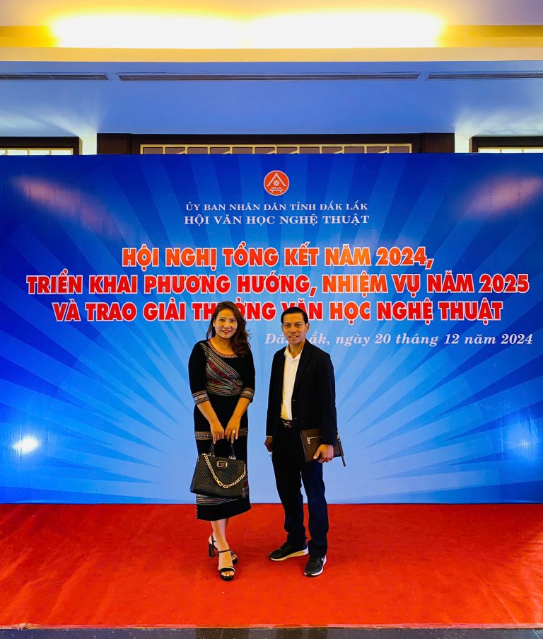 HỘI DOANH NHÂN TRẺ TỈNH ĐẮK LẮK THAM DỰ HỘI NGHỊ TỔNG KẾT NĂM 2024 CỦA HỘI VĂN HỌC NGHỆ THUẬT ĐẮK LẮK